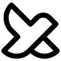 TwitterX logo