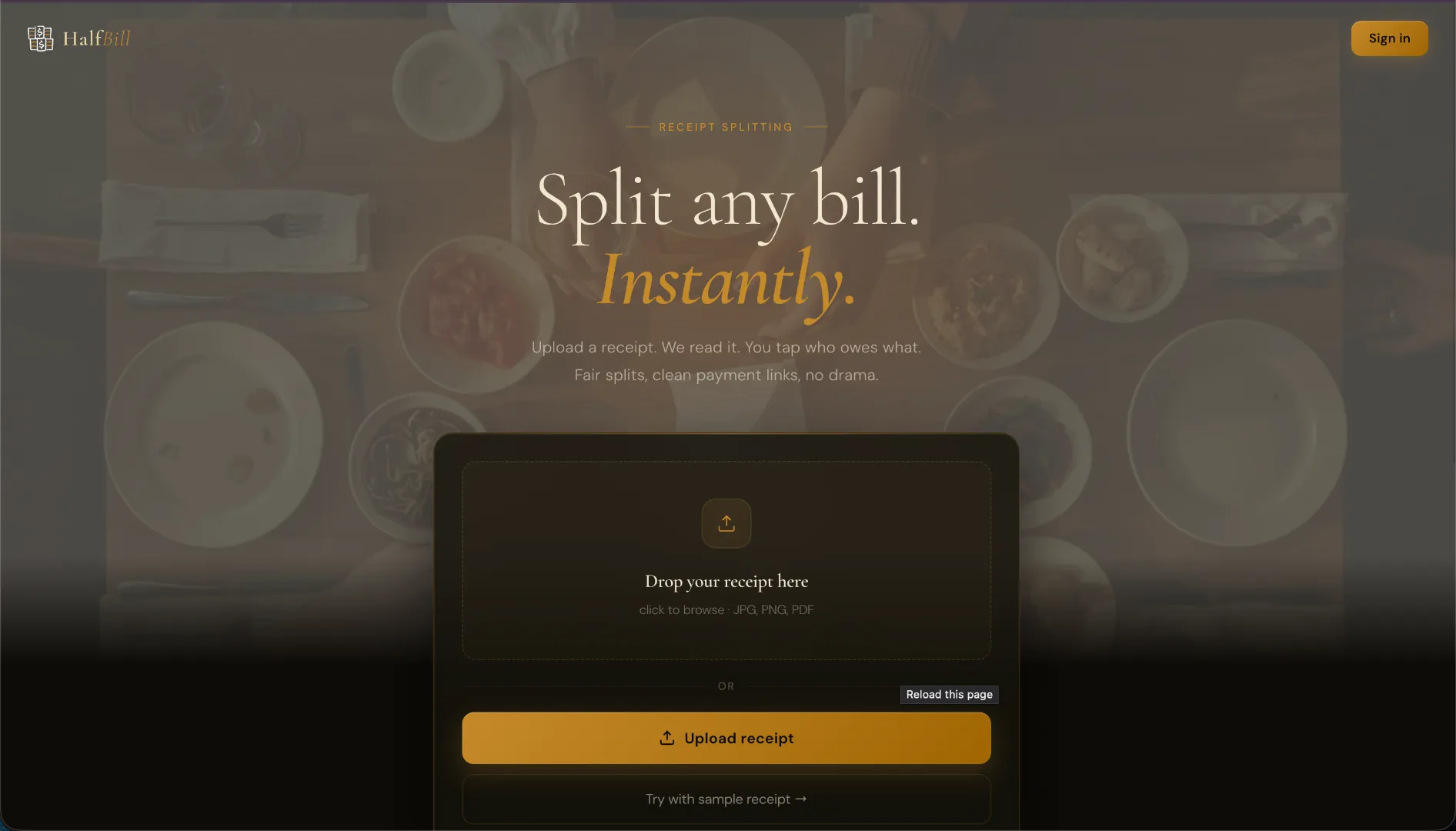 Billcrack screenshot