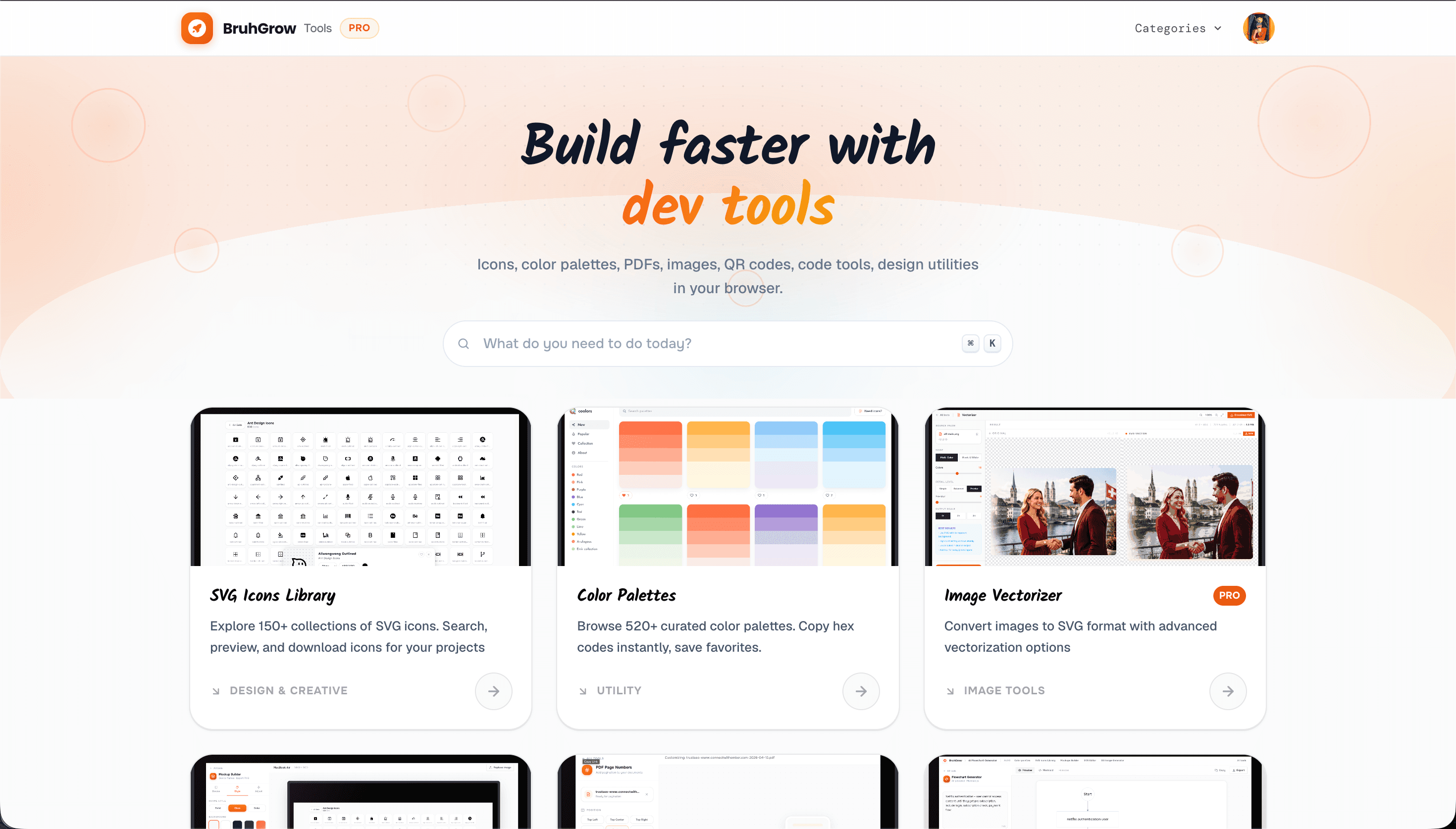 BruhGrow Tools preview