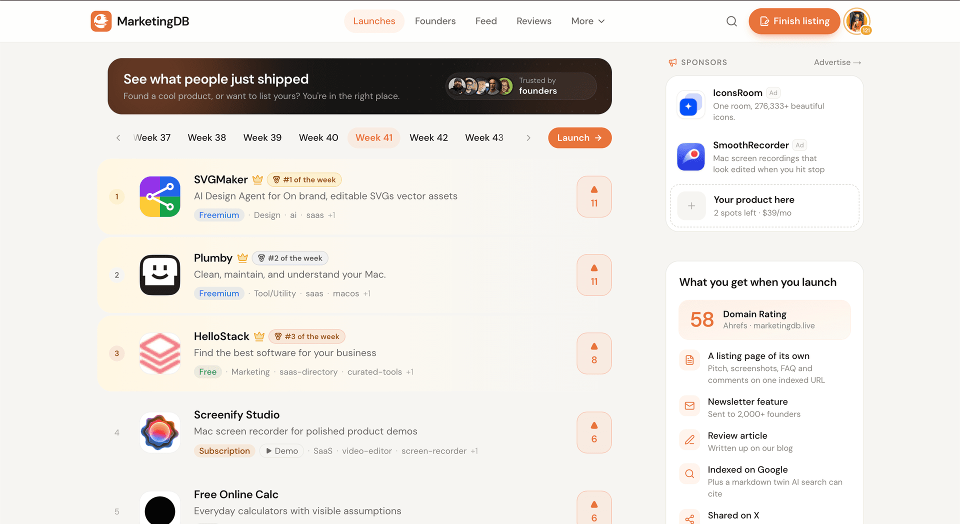 MarketingDB preview